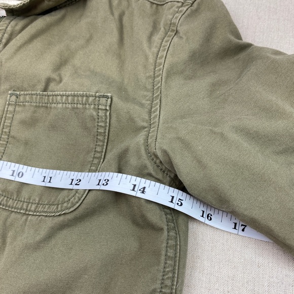 Hanna Andersson Sherpa lined Utility Jacket size 110cm/5 US - Picture 13 of 15